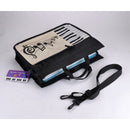 Musical Instrument Piano Keyboard Handbag Shoulder Bag Backpack for Students Gift