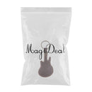 Soft Leather Guitar Pick Holder Plectrum Case Bag Guitar Shape Design 10 x 5cm