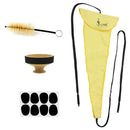 4 in 1 Saxophone Parts Passing Cloth Sax Mute Flute Head Brush
