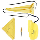 4 in 1 Saxophone Cleaning Kit Saxophone Mouthpiece Brush Cleaning Cloth Swab Screwdriver