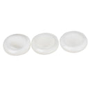 3 Pcs of Pack Trumpet Buttons Cap Repairing Accessory for Trumpet Lovers White Shell