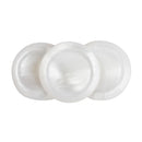3 Pcs of Pack Trumpet Buttons Cap Repairing Accessory for Trumpet Lovers White Shell