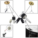 Durable Hi-hat Cymbal Stand Screw with Tuning Key Hi-hat Clutch for Drum Set Accessories