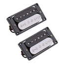 Black Electric Guitar Double Coil Humbucker Pickup Neck&Bridge Pickups for Les Paul Replacement