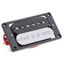 Black Electric Guitar Double Coil Humbucker Pickup Neck&Bridge Pickups for Les Paul Replacement