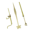 Durable Copper Sound Post Gauge Measurer+Retriever Clip+Setter for Violin Viola Repair Tools