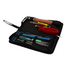 Professional Pack of 15 Pieces Piano Tuner Tools Tuning Wrench Fork Kit Tools with Case