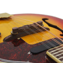 Vintage 1 Set Spruce Wood A Style 8 String Electric Mandolin Sunburst Finish for Beginner Music Lovers
