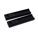 2 Pieces ABS Plastic Saxophone Reed Clips Holder Sax Parts for Saxophonist Black