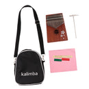 17 Keys Thumb Piano Kalimba Musical Instrument with Carry Bag Tone Hammer