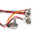 Prewired Guitar Double Coil Pickup Harness with Volume Tone Pots for Electric Guitar Replacement