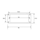 Prewired Guitar Double Coil Pickup Harness with Volume Tone Pots for Electric Guitar Replacement
