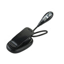 Flexible 2 LEDs Music Stand Reading Clamp Lamp Light Not Dazzling