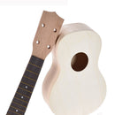 1 Set Maple Wood Unfinished 21inch Ukulele Kits Hawaii Guitar Blank Material