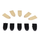 10 Pcs of Set Violin/Fiddle Bow Pad Violin Horsetail Protector for Violinist