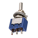 On-On 2 Way SPDT Mini Switch Round Bat for Guitar Bass Parts