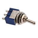 On-On 2 Way SPDT Mini Switch Round Bat for Guitar Bass Parts