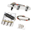 Guitar Bridge Pickup Assembly Set Musical Instrument Accessory for TL Electric Guitar 3.37x3.03x0.41inch