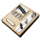 Guitar Bridge Pickup Assembly Set Musical Instrument Accessory for TL Electric Guitar 3.37x3.03x0.41inch