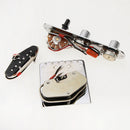 Guitar Bridge Pickup Assembly Set Musical Instrument Accessory for TL Electric Guitar 3.37x3.03x0.41inch