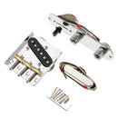Guitar Bridge Pickup Assembly Set Musical Instrument Accessory for TL Electric Guitar 3.37x3.03x0.41inch