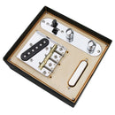 Guitar Bridge Pickup Assembly Set Musical Instrument Accessory for TL Electric Guitar 3.37x3.03x0.41inch