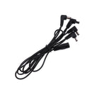 Durable Black 4 Way Power Adapter Cable Connector for Guitar Effect Pedal Parts Black
