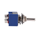 Durable SPDT 6pin ON-ON 2 Position 125V Latching Switch for Musical Instruments