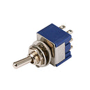 Durable SPDT 6pin ON-ON 2 Position 125V Latching Switch for Musical Instruments