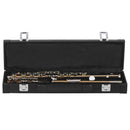 SLADE 16 Hole 17 Key Gold C Flute Set with Silver Key for Music Lovers