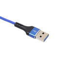 USB Type-C Data Sync Fast Charging Cable For Android Device Blue