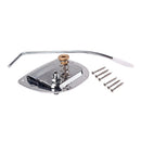 Durable DIY Steel Guitar Tremolo Bridge Tailpiece Set for Mustang/Jazz Master Guitar Parts