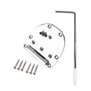Durable DIY Steel Guitar Tremolo Bridge Tailpiece Set for Mustang/Jazz Master Guitar Parts
