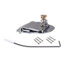 Durable DIY Steel Guitar Tremolo Bridge Tailpiece Set for Mustang/Jazz Master Guitar Parts
