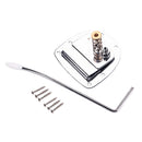 Durable DIY Steel Guitar Tremolo Bridge Tailpiece Set for Mustang/Jazz Master Guitar Parts