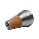 Metal Trumpet Practice Mute Silencer Sourdine for Trumpeters Beginners Silver
