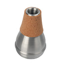 Metal Trumpet Practice Mute Silencer Sourdine for Trumpeters Beginners Silver