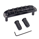 Black Guitar Bridge Assembly for Fender Mustang Guitar with Wrench