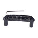 Black Guitar Bridge Assembly for Fender Mustang Guitar with Wrench