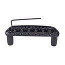 Black Guitar Bridge Assembly for Fender Mustang Guitar with Wrench