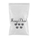 5Pcs Volume Tone Control Rotary Knobs for Guitar Effect Amp Black&White