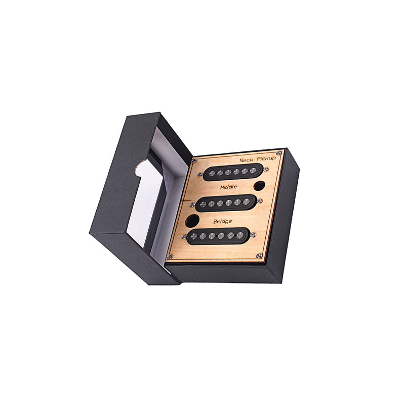 1 Set/3 Pcs Single Coil Pickup SSS for Fender Stratocaster Strat Guitar Replacement