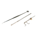 Violin Viola Sound Post Gauge Measurer Retriever Clip Sound Post Setter Set for Orchestral