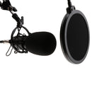BM800 Condenser Microphone Sound Studio Singing Recording W/Shock Mount Black