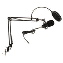 BM800 Condenser Microphone Sound Studio Singing Recording W/Shock Mount Black