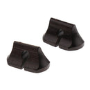 Professional Pack of 2 Ebony Erhu Bridges DIY Musical Instrument Accessory