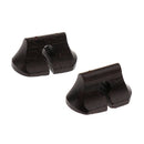 Professional Pack of 2 Ebony Erhu Bridges DIY Musical Instrument Accessory
