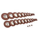 Pack of 26 Alto Saxophone Pads Sax Leather Pads Replacement for Saxophone Sax Accessory