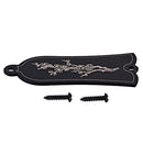 Durable DIY Alloy Flower Pattern Truss Rod Cover Set for LP/EPI Electric Guitar Replacement Parts
