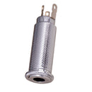 1x Threaded Cylinder Output Input Guitar Jack Plug Sockets 1/4" 6.35mm